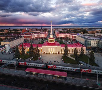Железнодорожный вокзал, г. Петрозаводск