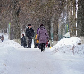 Зимняя прогулка по городу
