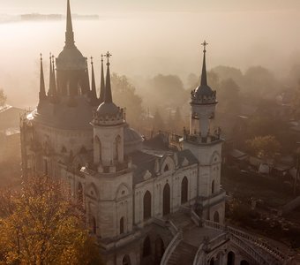 Владимирский храм на рассвете