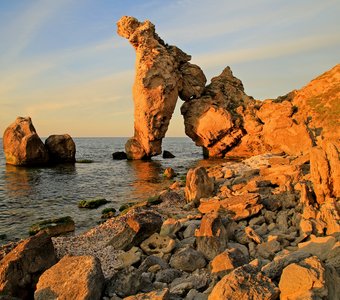 Заповедный Крым. Скала арка Генеральские пляжи