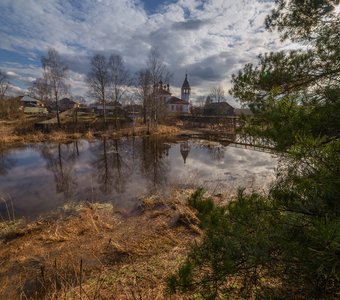 про весну, апрель и солнечный денек