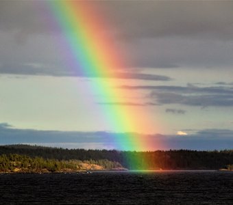 Карельская радуга, начало...