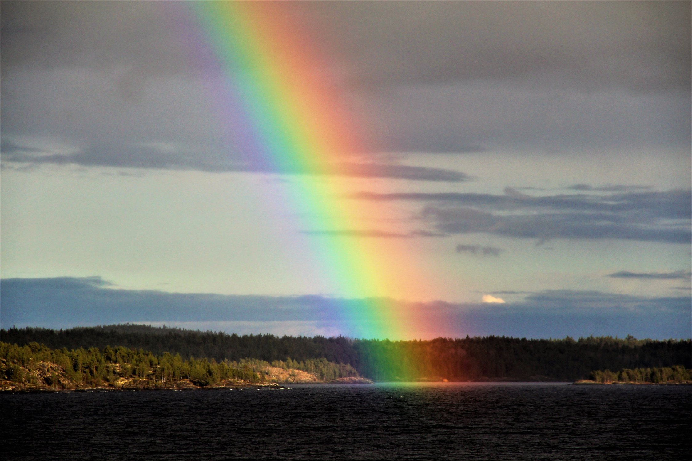 Карельская радуга начало