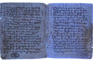 Ультрафиолет помог прочесть скрытую страницу Библии возрастом 1500 лет