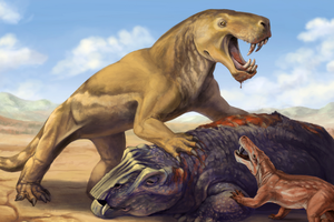 Страшный саблезубый гигант доминировал на Земле 252 миллиона лет назад