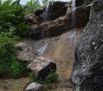 Арапаиские водопады. Республика Крым, с. Зеленогорье