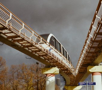 Монорельс. Станция «Выставочный центр», Москва