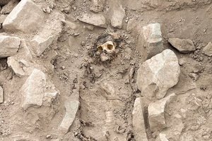 В Перу мумию, которой 3000 лет, нашли под тоннами мусора