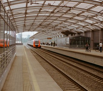 Станция МЦК «Лужники». Москва