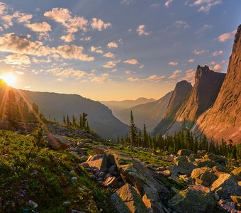 Утро в Ергаках