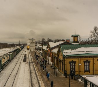 поезд в русское рождество