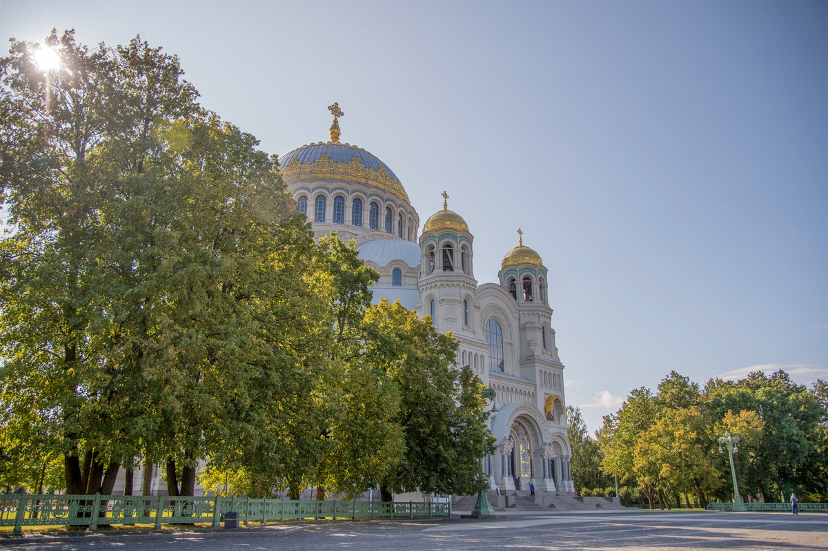 Коломна Петербург осень Никольский собор