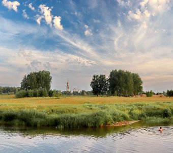 Река Теза, Ивановская область.