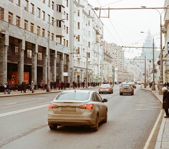 Новослободская улица. Москва