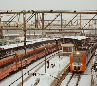 Белорусский вокзал. Москва