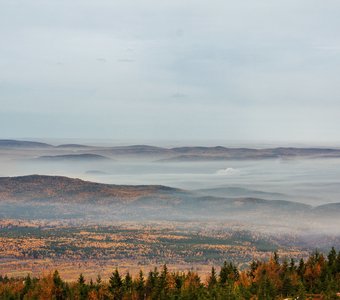 Туман на Южном Урале
