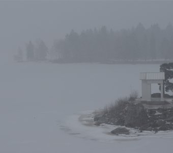 Зима на острове Людвигштайн
