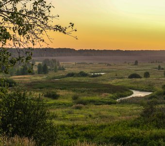 Вечер в деревне