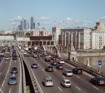 Новоандреевский мост. Москва