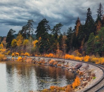 Золотая осень, Карелия, г. Сортавала