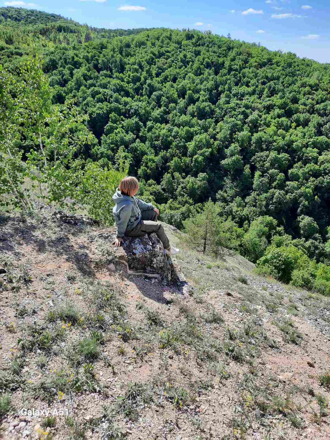 На вершине горы