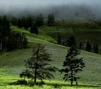 Пейзажи Баргузинской долины