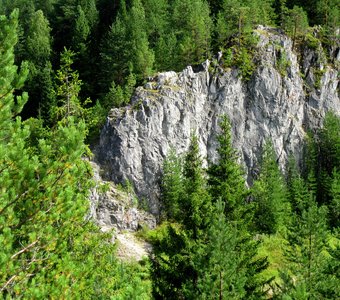 Скалы на реке Талица