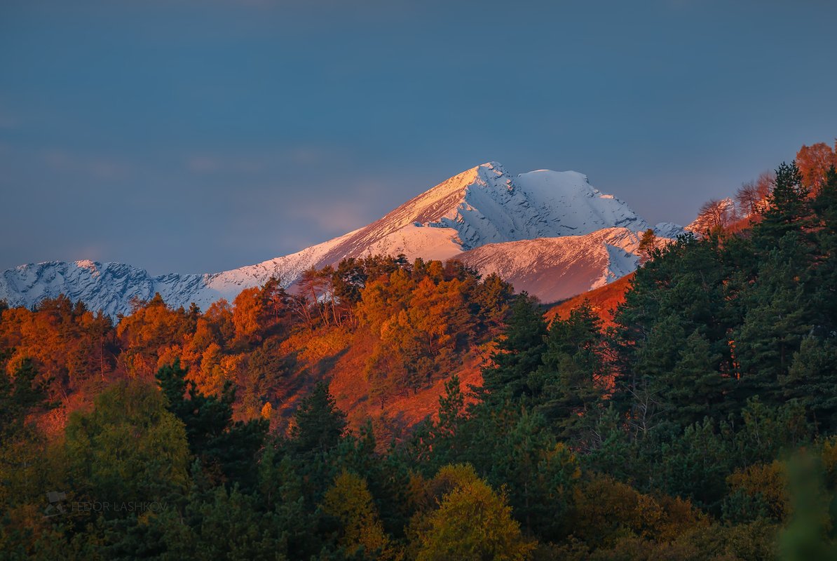 Осень в горах Кавказа