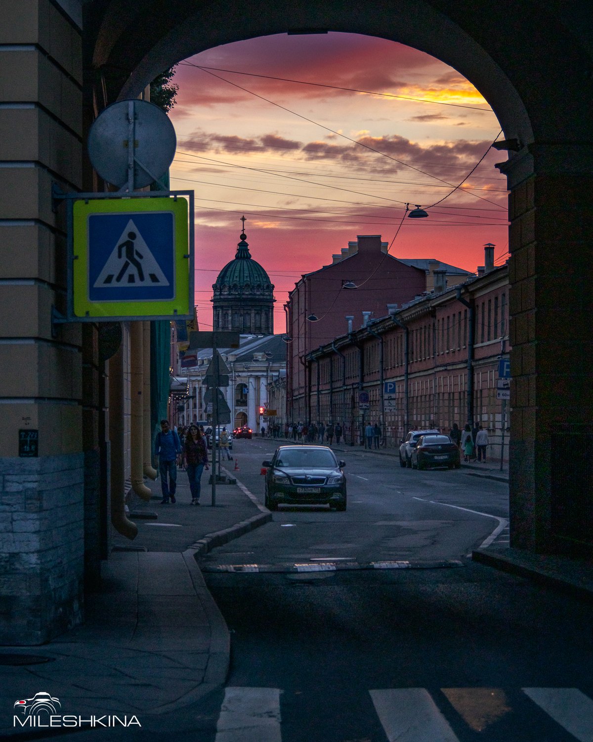 Летний закат. Санкт-Петербург
