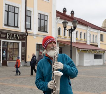 Уличный джазмен