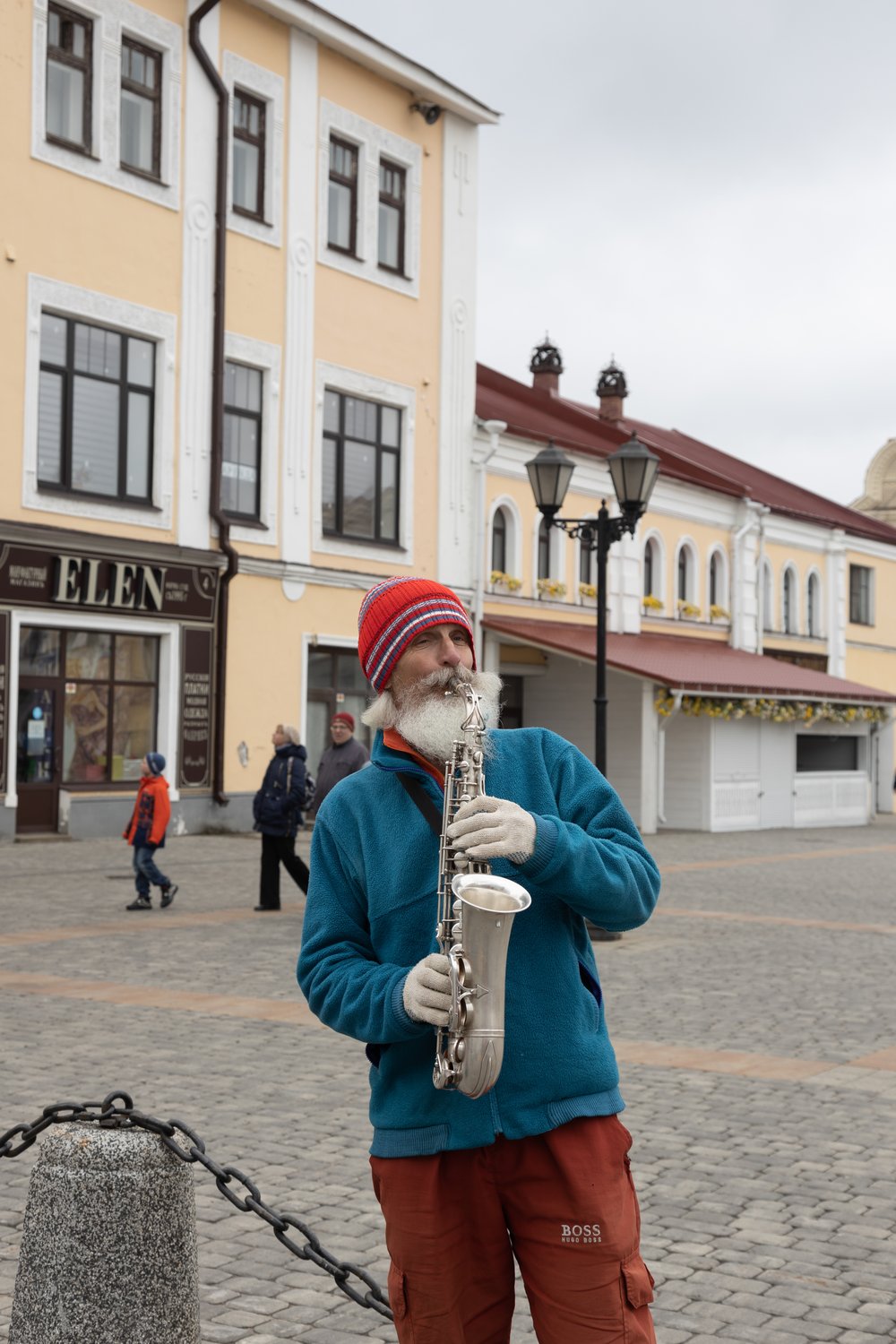 Уличный джазмен