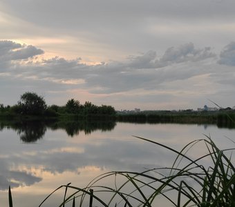 Зеркальная гладь Самарки