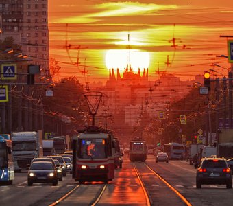 Петербургские закаты... август