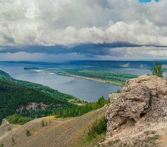 "Вид с горы "Стрельная"