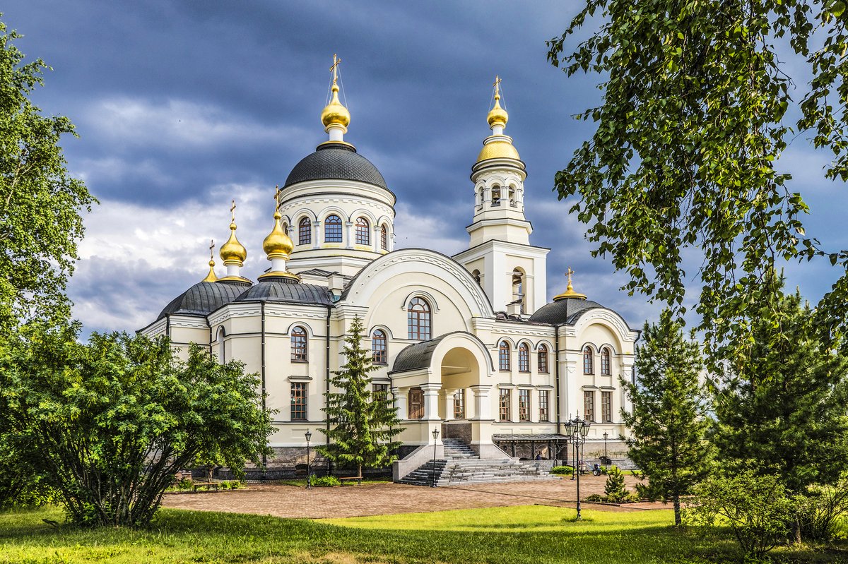 Меркушино монастырь. Церковь в селе Меркушино. Церковь Симеона Верхотурского Пермь.