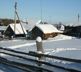 Хантейская деревня ХМАО