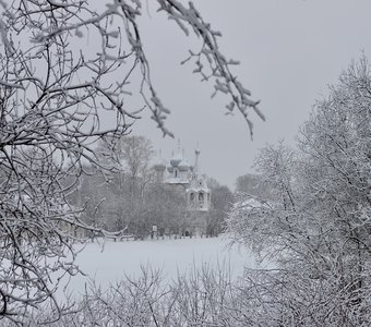 Зимние вологодские кружева