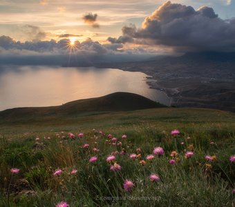 Закат на Меганоме