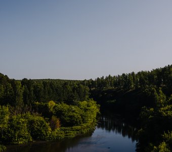 Река Миасс, деревня Прохорово