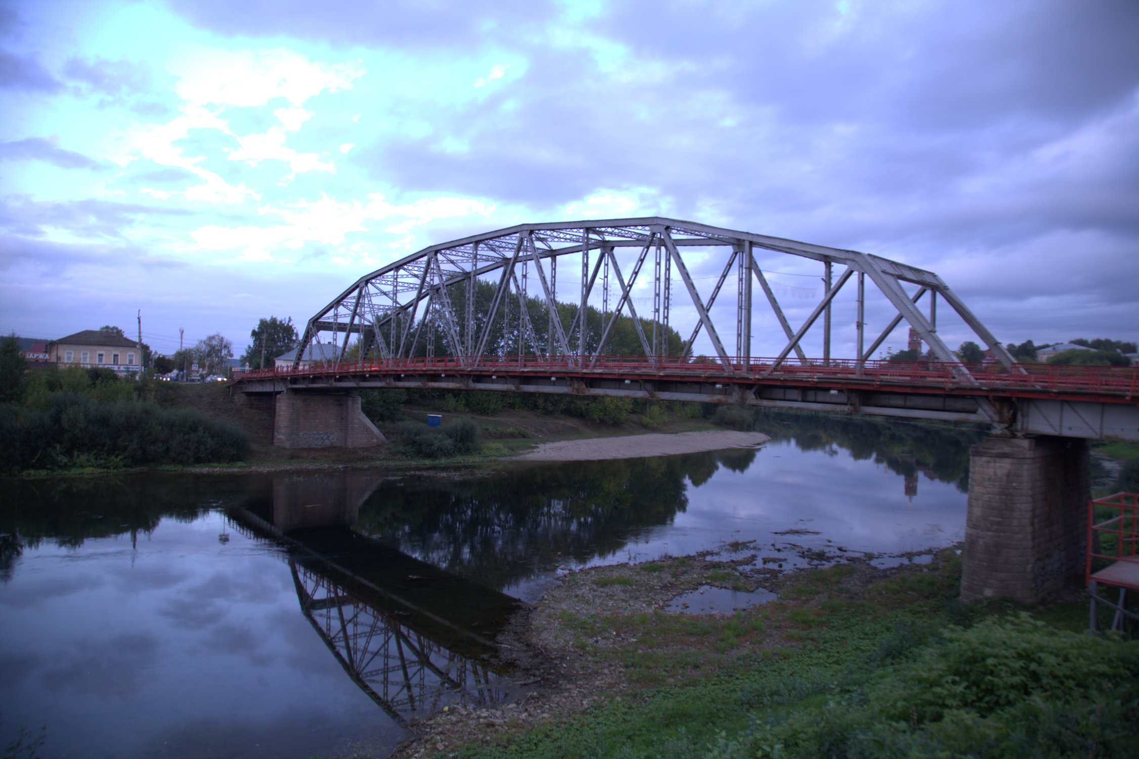 Мост через реку Сылва в Кунгуре Пермского края