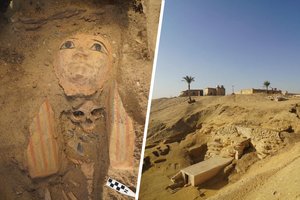 В египетской скале нашли уникальную древнюю гробницу