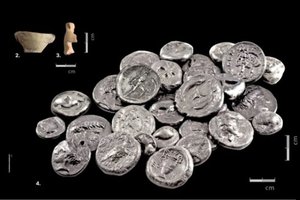 Археологи нашли в Греции монеты времен античных Олимпийских игр
