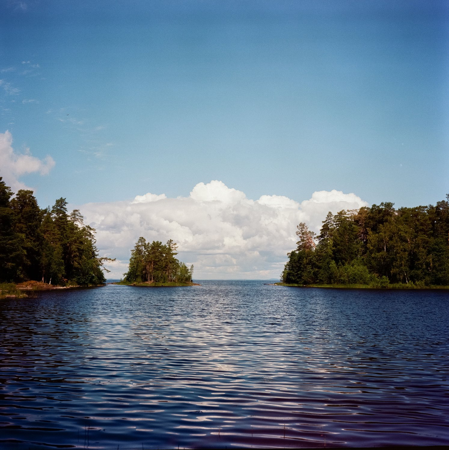 Ладожское озеро. Kodak Portra 160