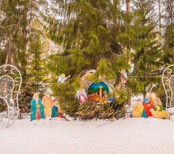 Рождественский вертеп в Вырице