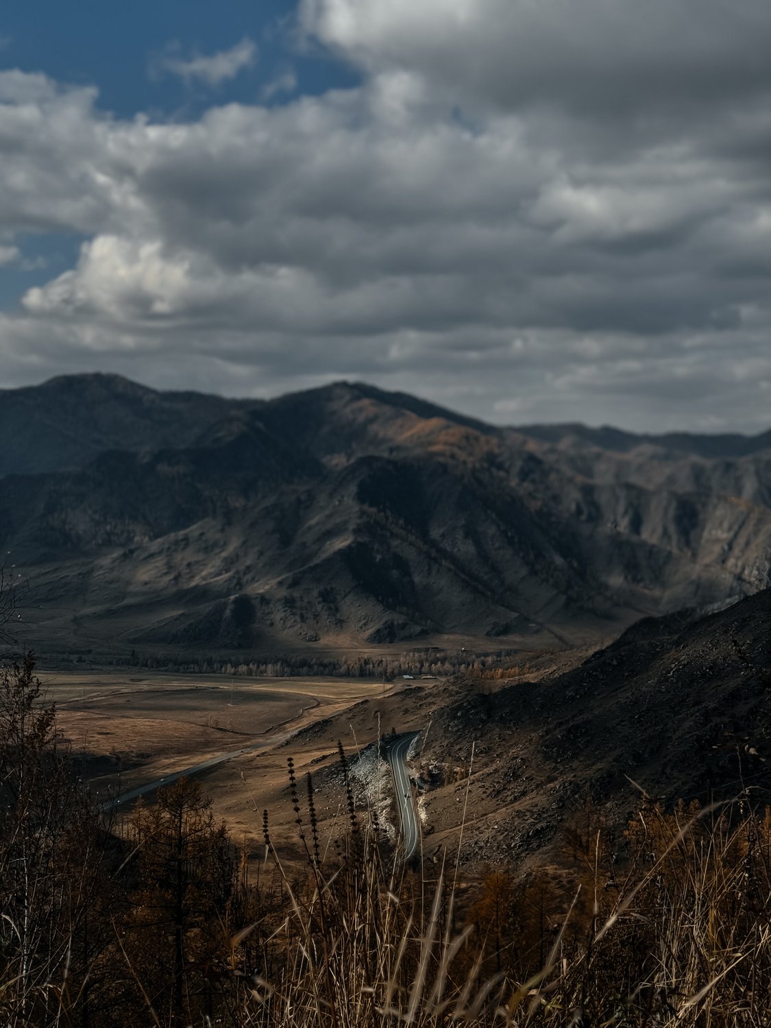 Осень в горах Алтая. Перевал Чике-Таман