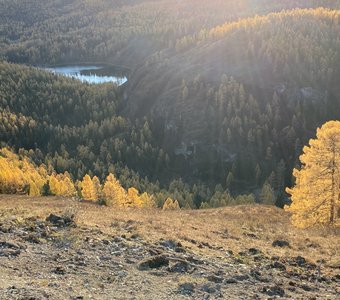 Тепло Алтайского заката