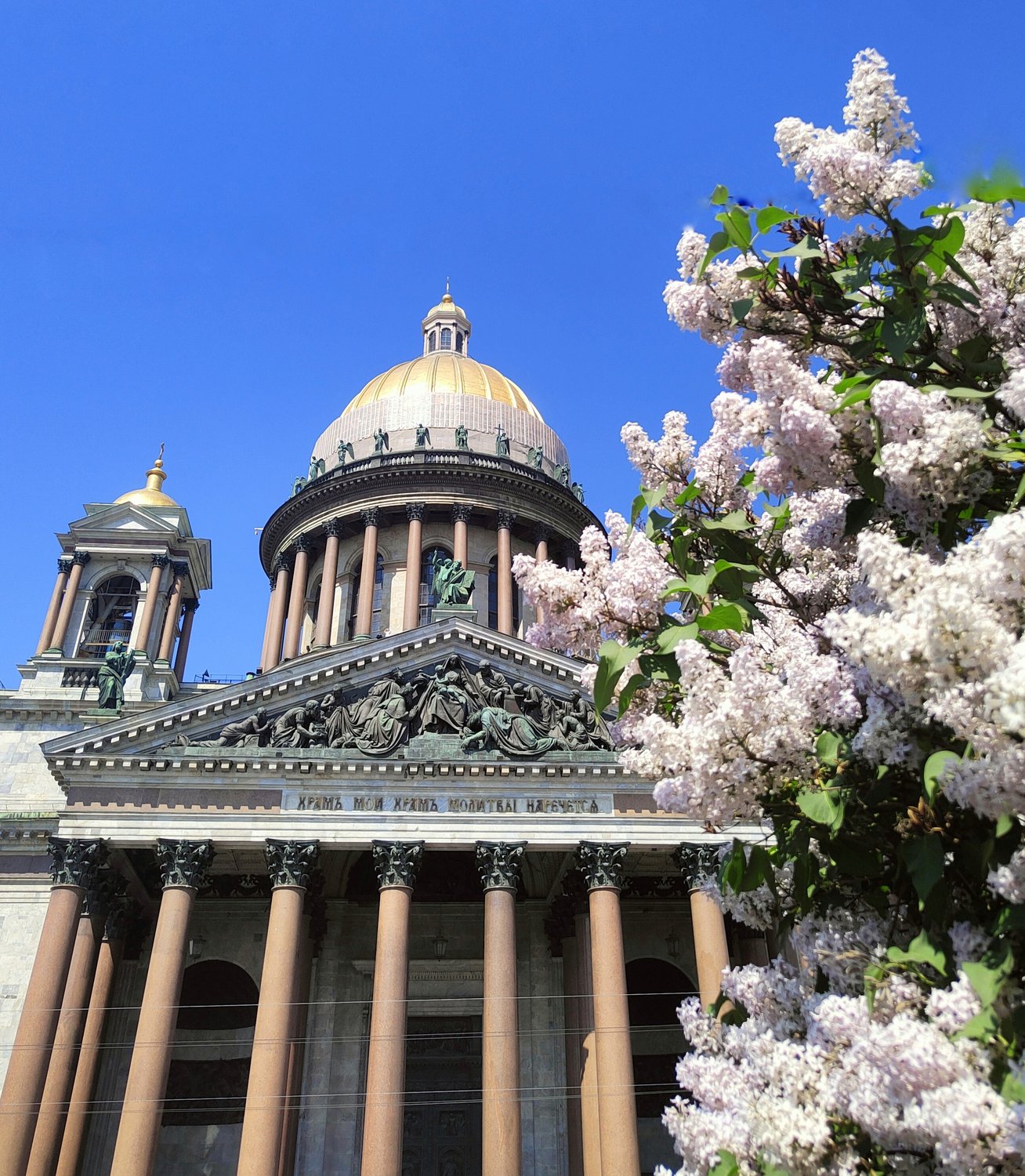 Исаакий в сирени