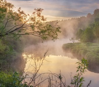 Теплое утро перед жарким днем)))