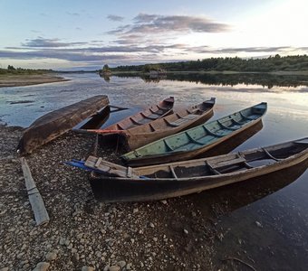 Закат на Вишере