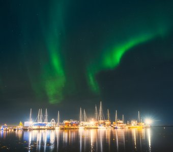 Северное Сияние в Архангельске